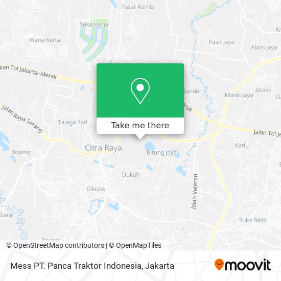 Mess PT. Panca Traktor Indonesia map