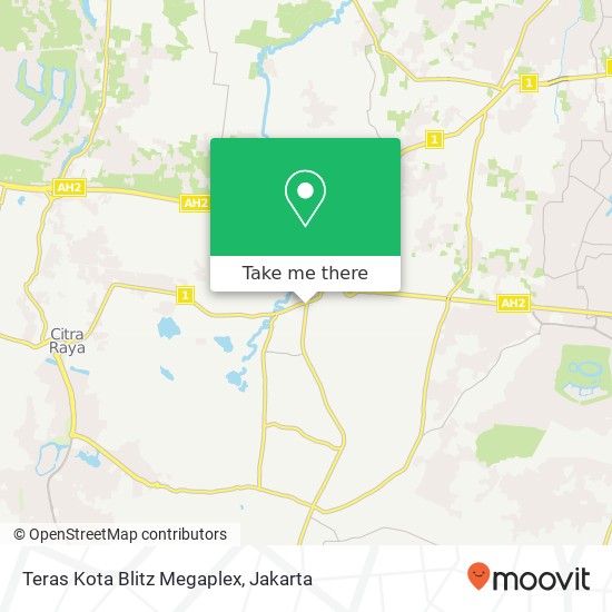 Teras Kota Blitz Megaplex map