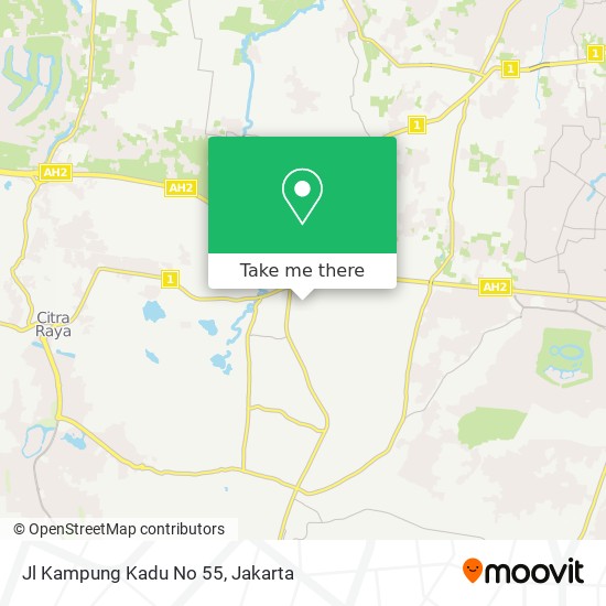 Jl Kampung Kadu No 55 map