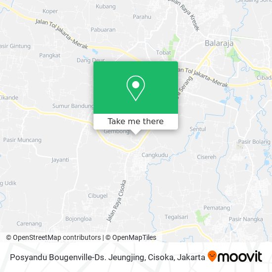 Posyandu Bougenville-Ds. Jeungjing, Cisoka map