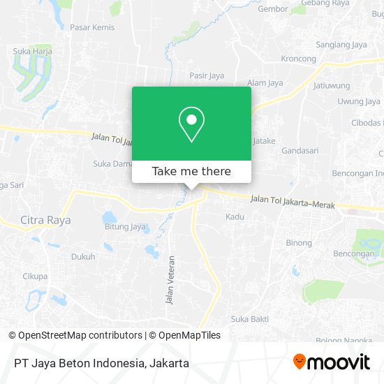 PT Jaya Beton Indonesia map