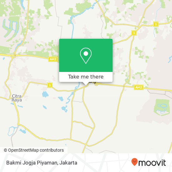 Bakmi Jogja Piyaman map