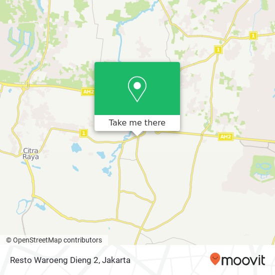 Resto Waroeng Dieng 2 map