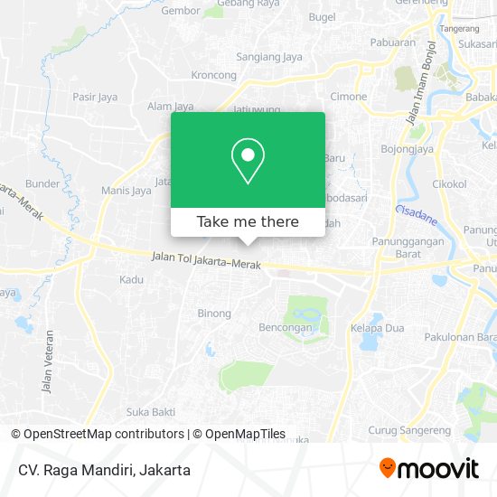 CV. Raga Mandiri map