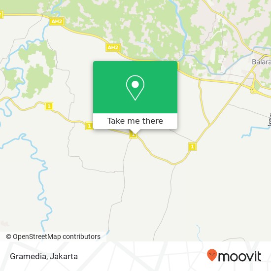 Gramedia map