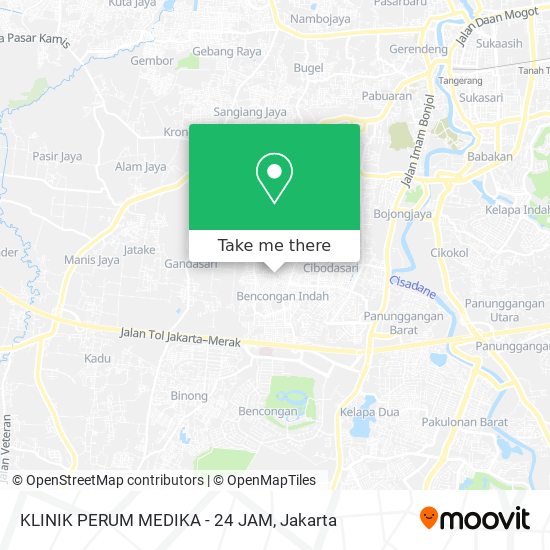 KLINIK PERUM MEDIKA - 24 JAM map