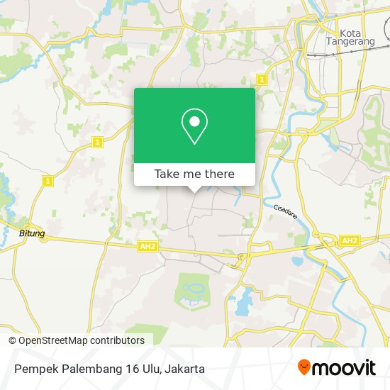 Pempek Palembang 16 Ulu map