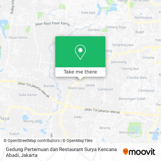 Gedung Pertemuan dan Restaurant Surya Kencana Abadi map