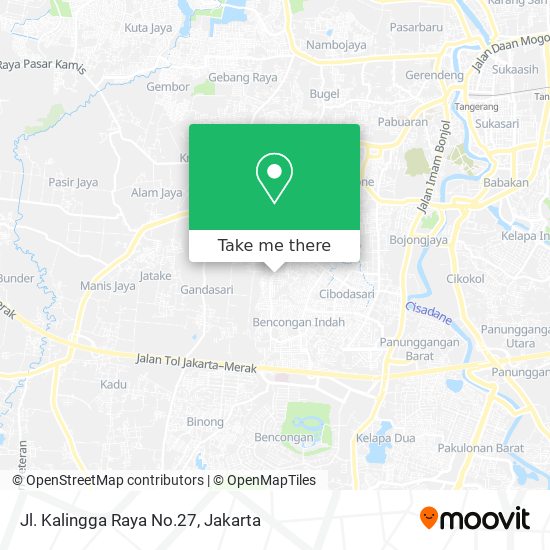 Jl. Kalingga Raya No.27 map