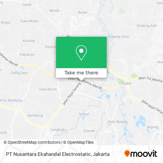 PT Nusantara Ekahandal Electrostatic map