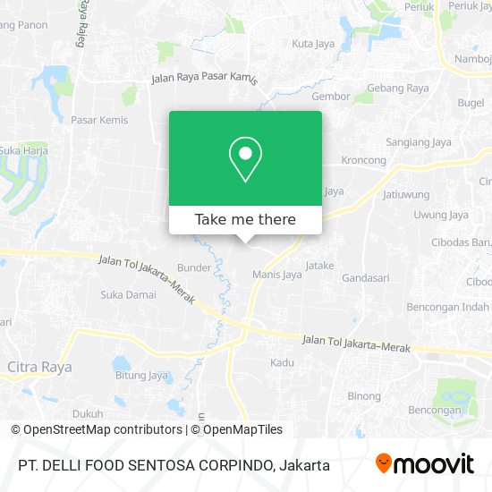 PT. DELLI FOOD SENTOSA CORPINDO map