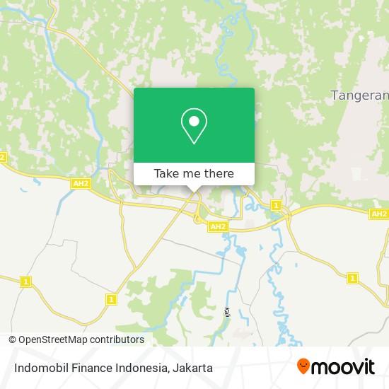 Indomobil Finance Indonesia map