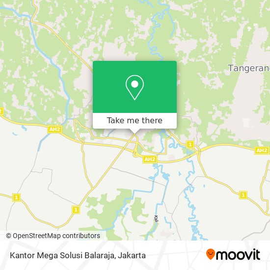 Kantor Mega Solusi Balaraja map