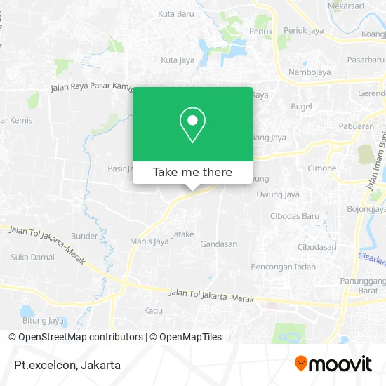 Pt.excelcon map