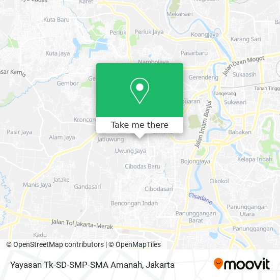 Yayasan Tk-SD-SMP-SMA Amanah map