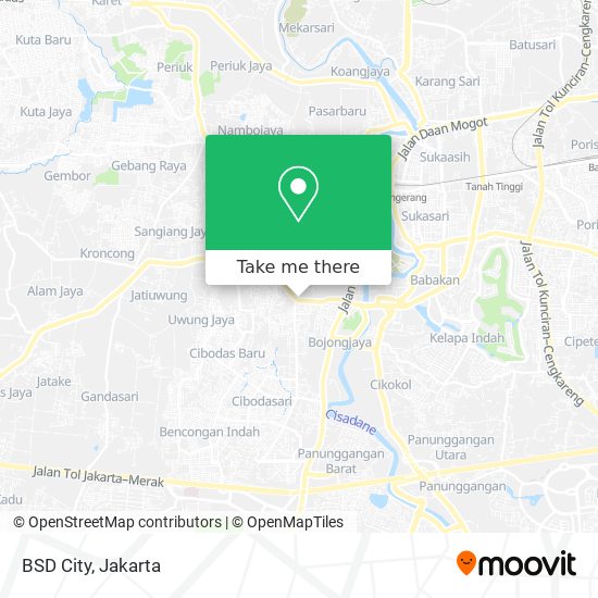 BSD City map