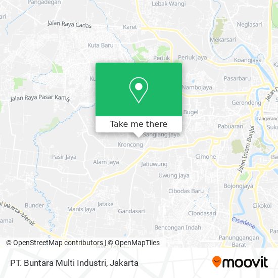 PT. Buntara Multi Industri map