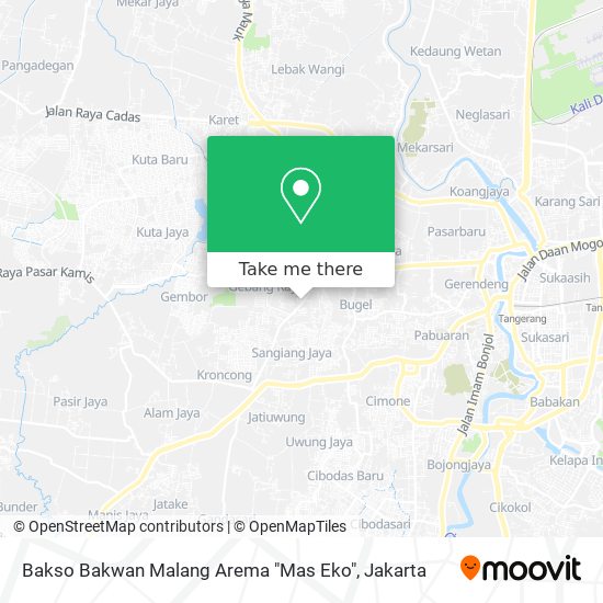 Bakso Bakwan Malang Arema "Mas Eko" map