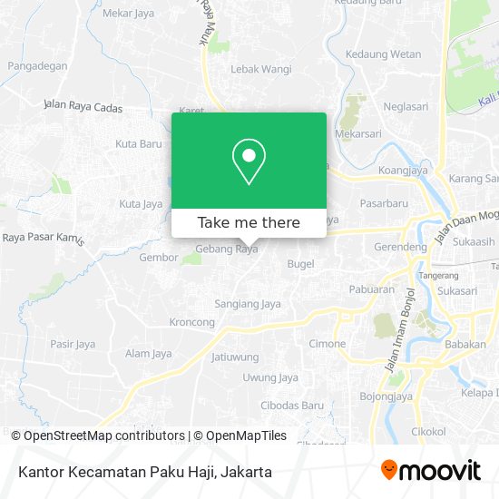 Kantor Kecamatan Paku Haji map