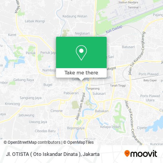 Jl. OTISTA ( Oto Iskandar Dinata ) map