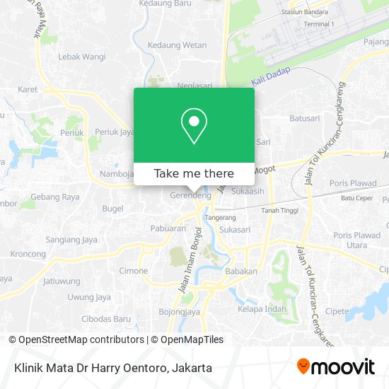 Klinik Mata Dr Harry Oentoro map
