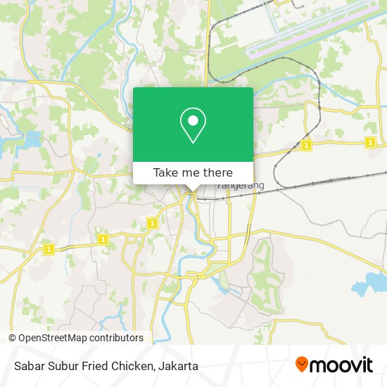 Sabar Subur Fried Chicken map