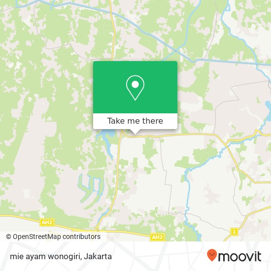 mie ayam wonogiri map