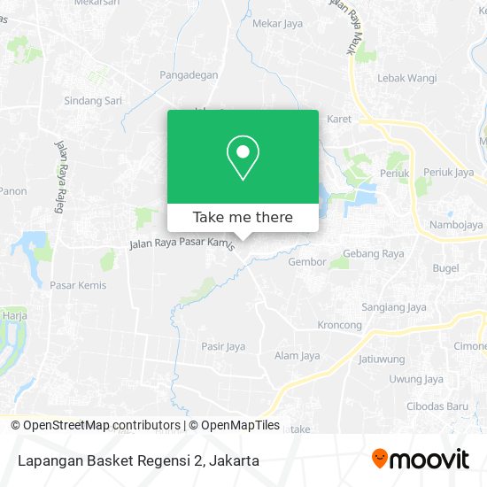 Lapangan Basket Regensi 2 map