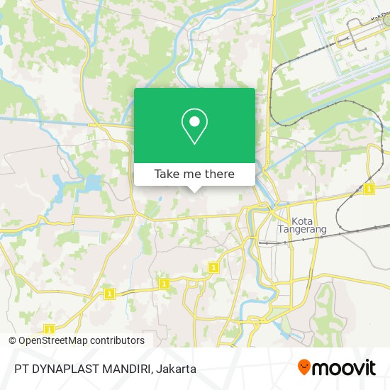 PT DYNAPLAST MANDIRI map