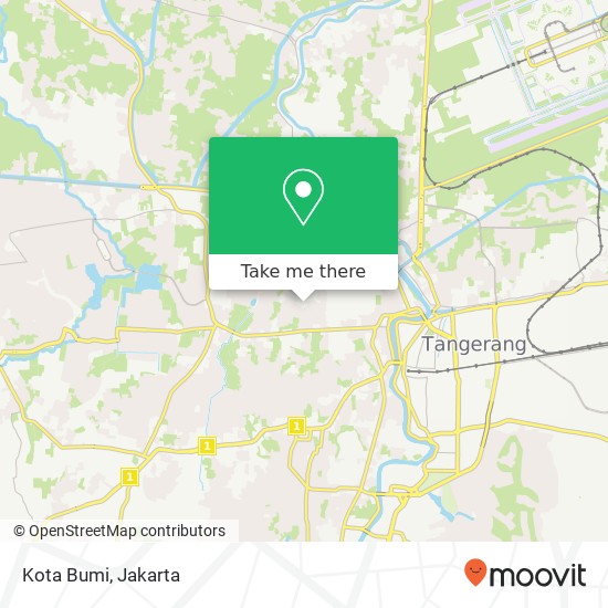 Kota Bumi map