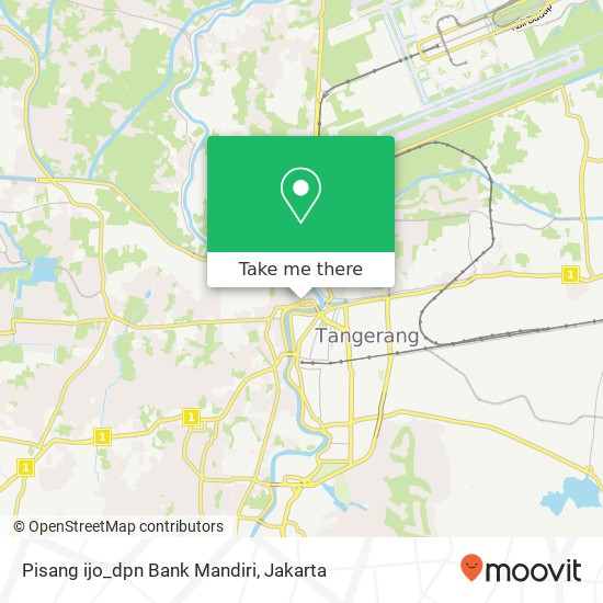 Pisang ijo_dpn Bank Mandiri map