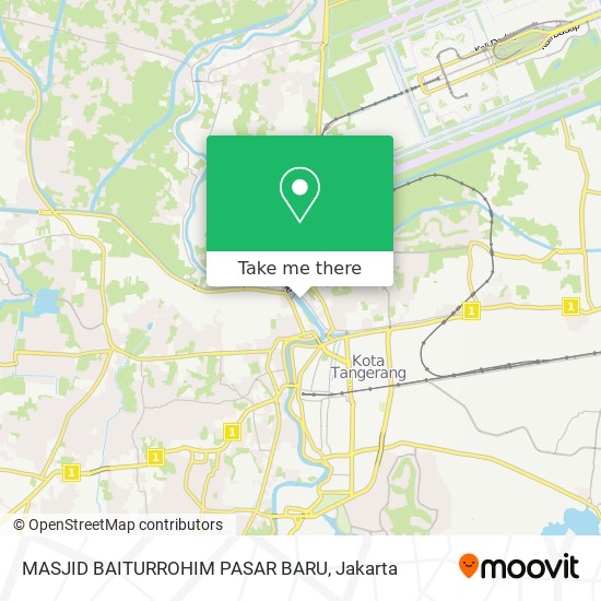 MASJID BAITURROHIM PASAR BARU map