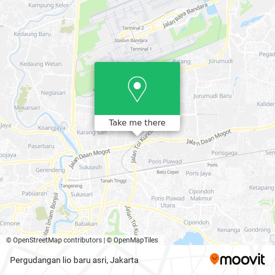 Pergudangan lio baru asri map