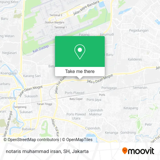 notaris muhammad irsan, SH map