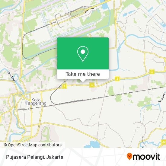 Pujasera Pelangi map