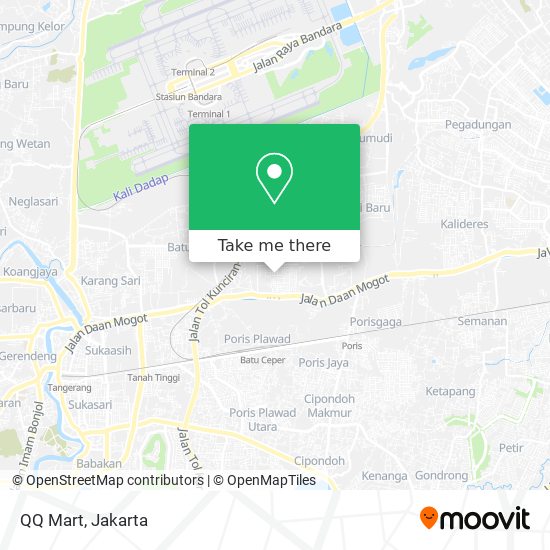 QQ Mart map