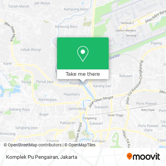 Komplek Pu Pengairan map