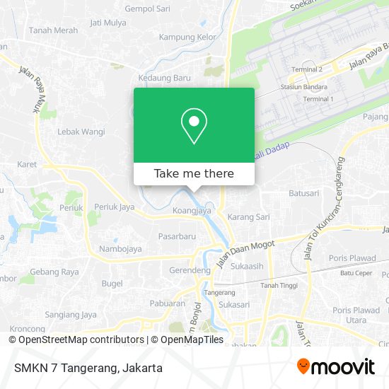 SMKN 7 Tangerang map