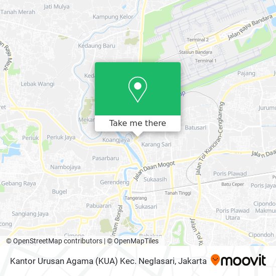 Kantor Urusan Agama (KUA) Kec. Neglasari map