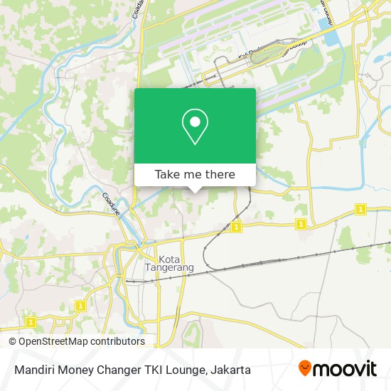 Mandiri Money Changer TKI Lounge map