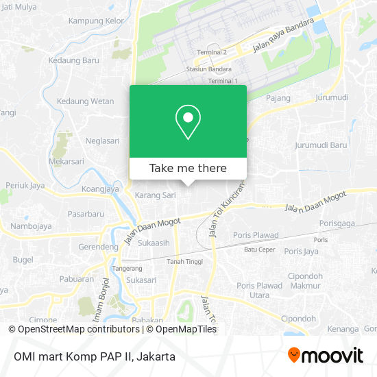 OMI mart Komp PAP II map