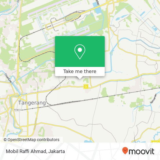 Mobil Raffi Ahmad map