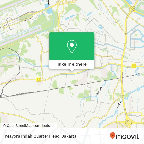 Mayora Indah Quarter Head map