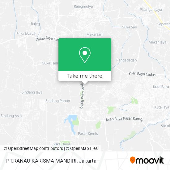 PT.RANAU KARISMA MANDIRI map
