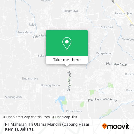 PT.Maharani Tri Utama Mandiri (Cabang Pasar Kemis) map