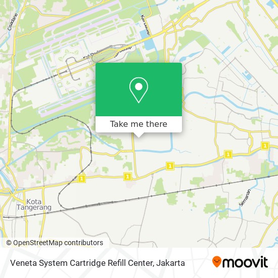 Veneta System Cartridge Refill Center map