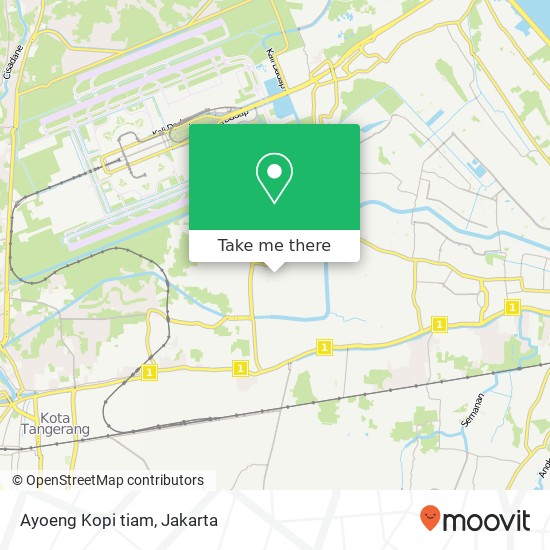 Ayoeng Kopi tiam map