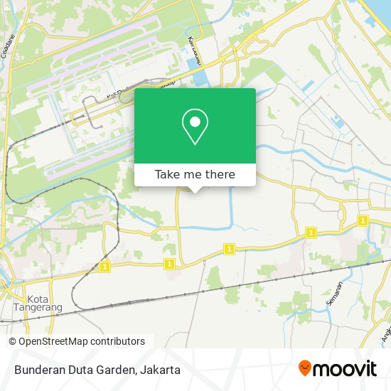 Bunderan Duta Garden map