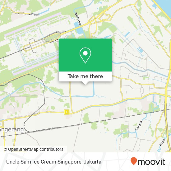Uncle Sam Ice Cream Singapore map