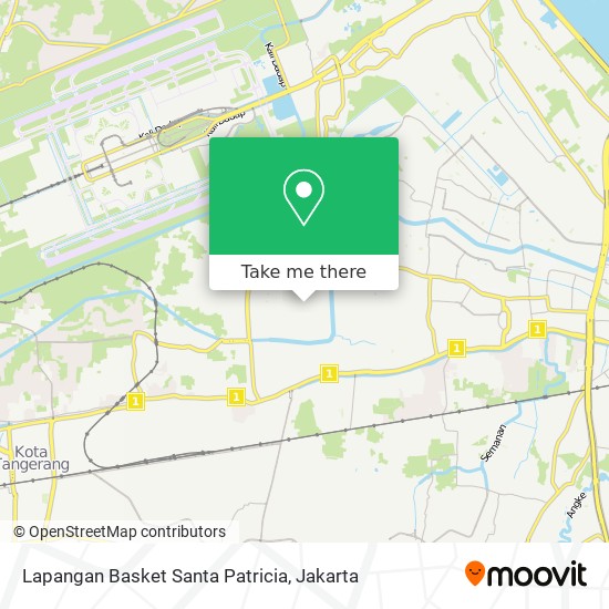 Lapangan Basket Santa Patricia map